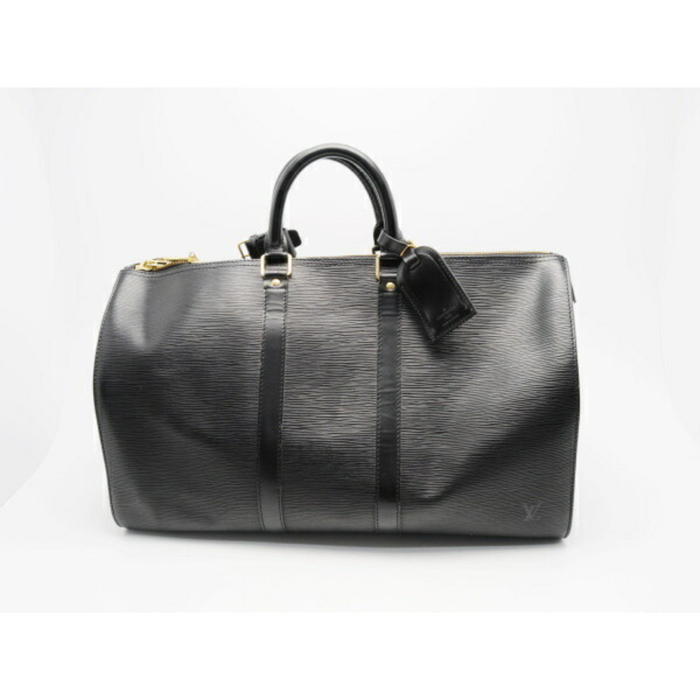 Louis Vuitton Epi Keepall Noir Black